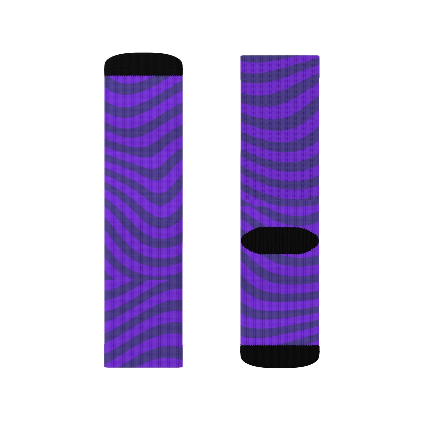 Señal: Calcetines UV: calzado de sublimación único, calcetines con estampado vibrante, regalo para hombres y mujeres