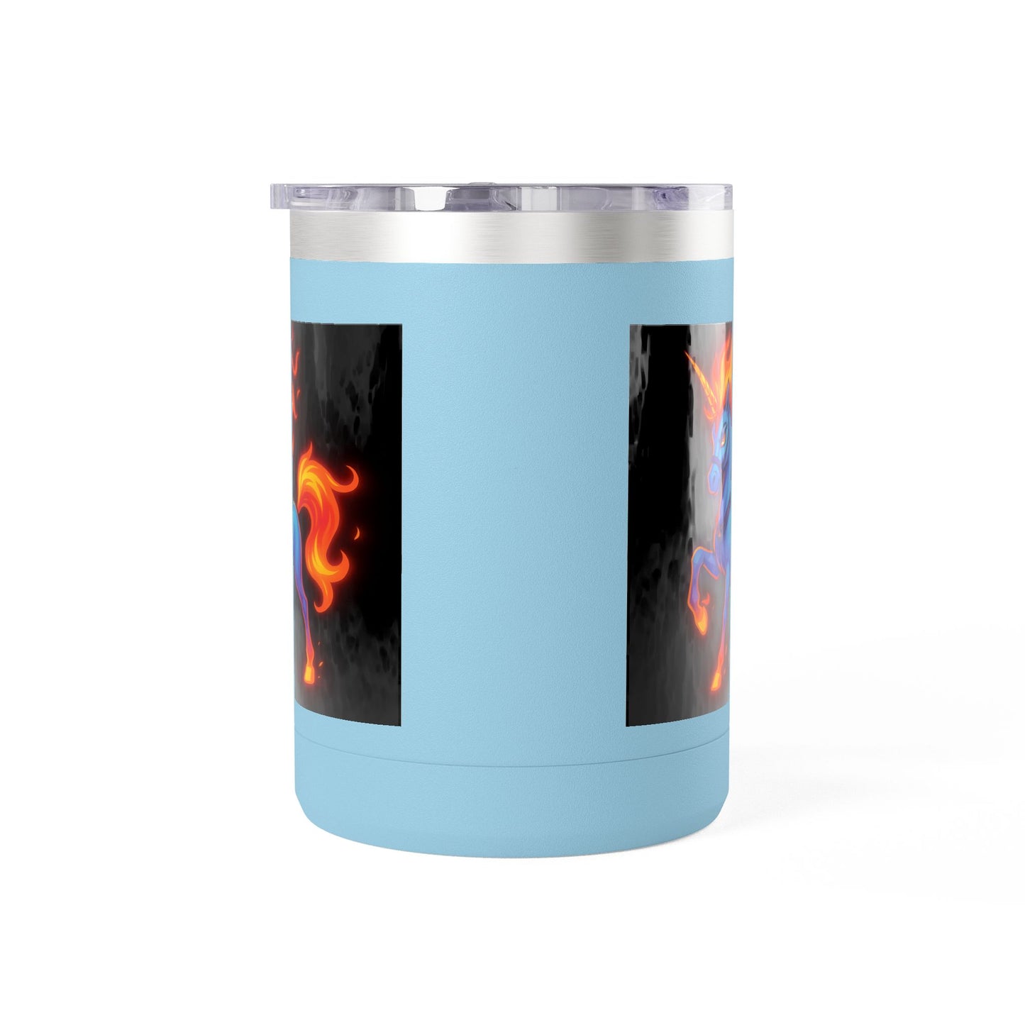 Fiya Unicorn Coffee Mug Tumbler 15oz, stainless steel, Double-wall insulated, Polar Camel