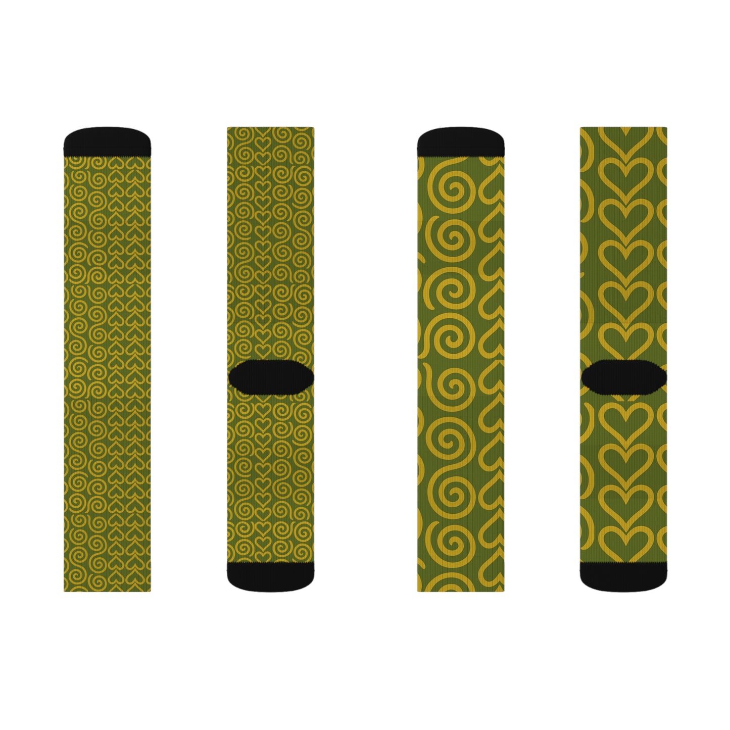 Signal Lock: Calcetines Resonance, calzado de sublimación único, calcetines con estampado vibrante, diseño geométrico vintage y moderno, regalo para hombres y mujeres, amantes de la moda.
