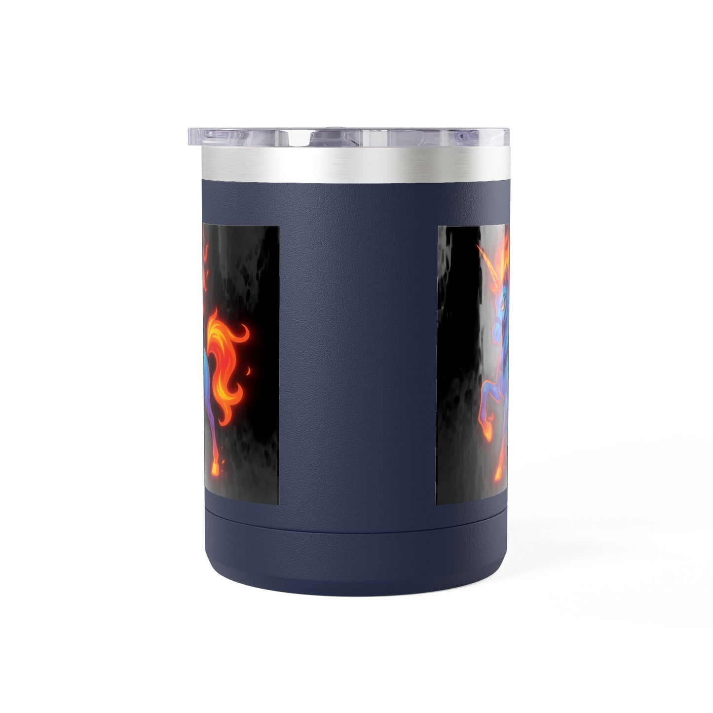 Fiya Unicorn Coffee Mug Tumbler 15oz, stainless steel, Double-wall insulated, Polar Camel