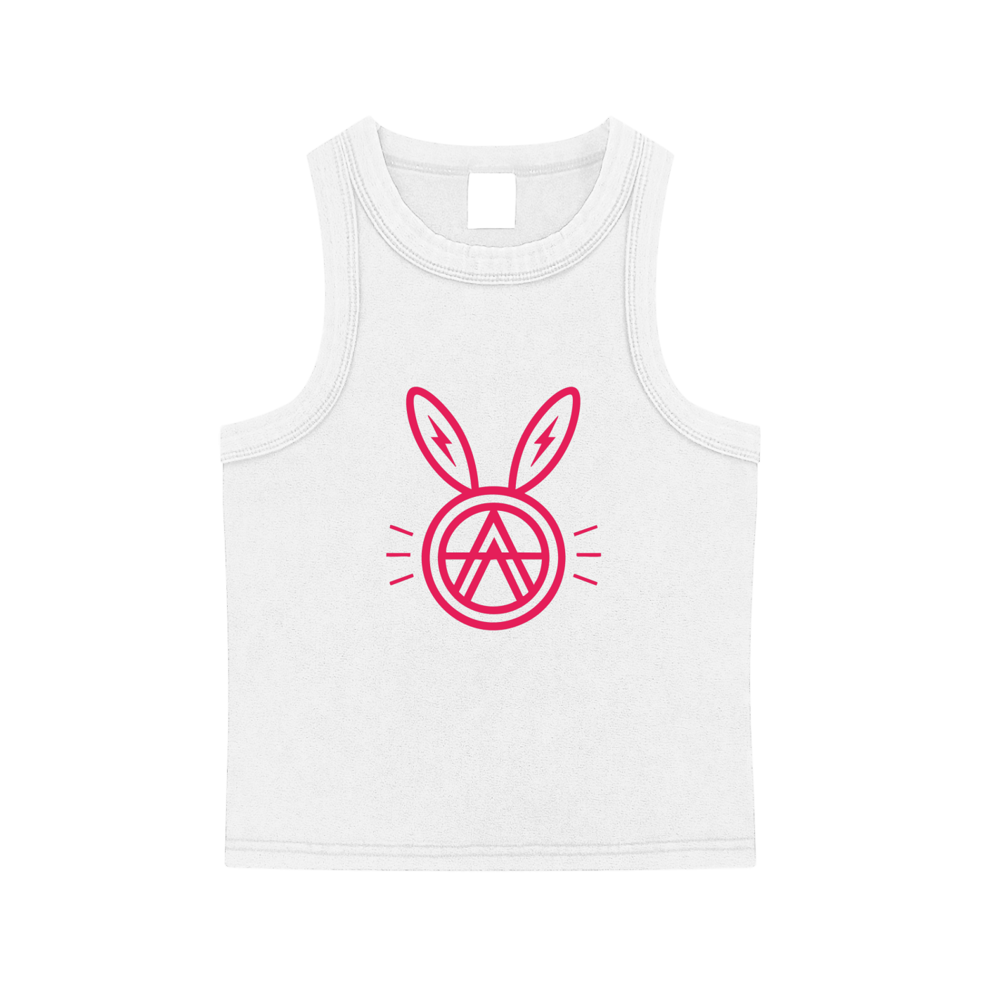 Bunny Anarchy Snow Washed Tank Top