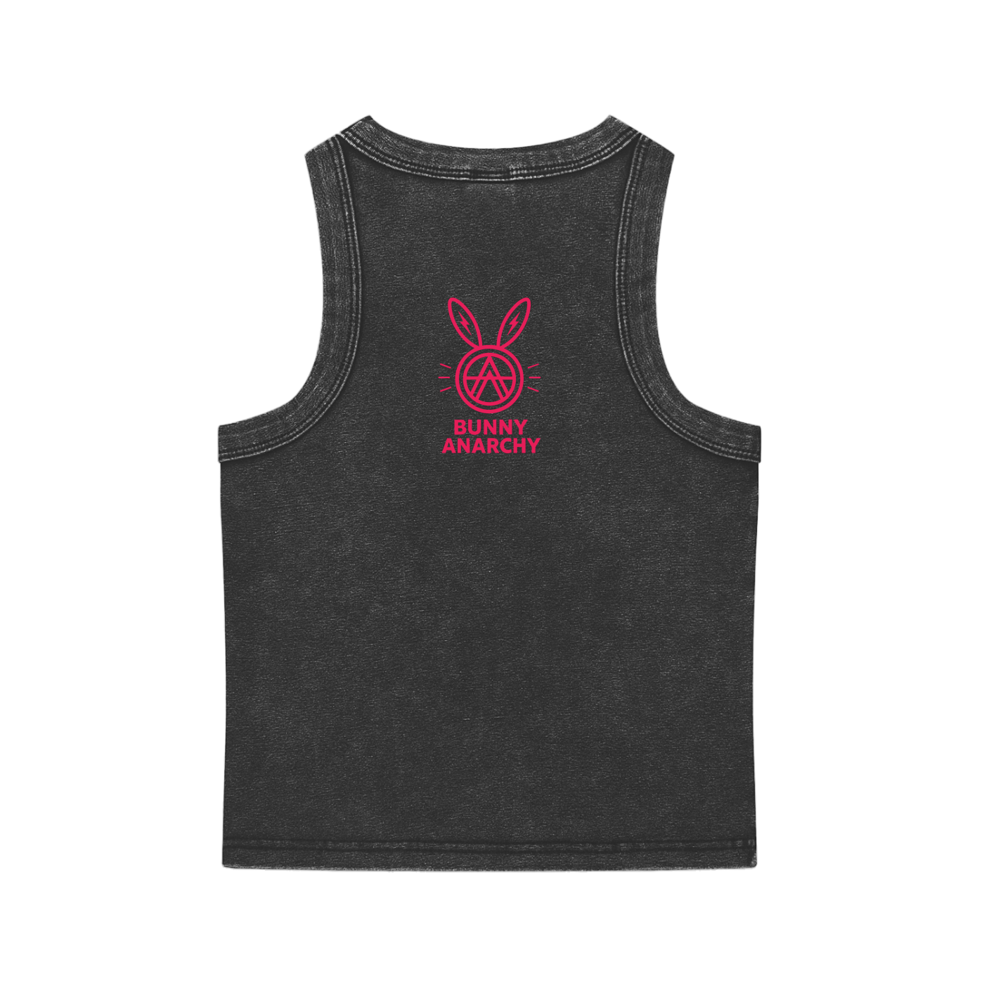 Bunny Anarchy Snow Washed Tank Top