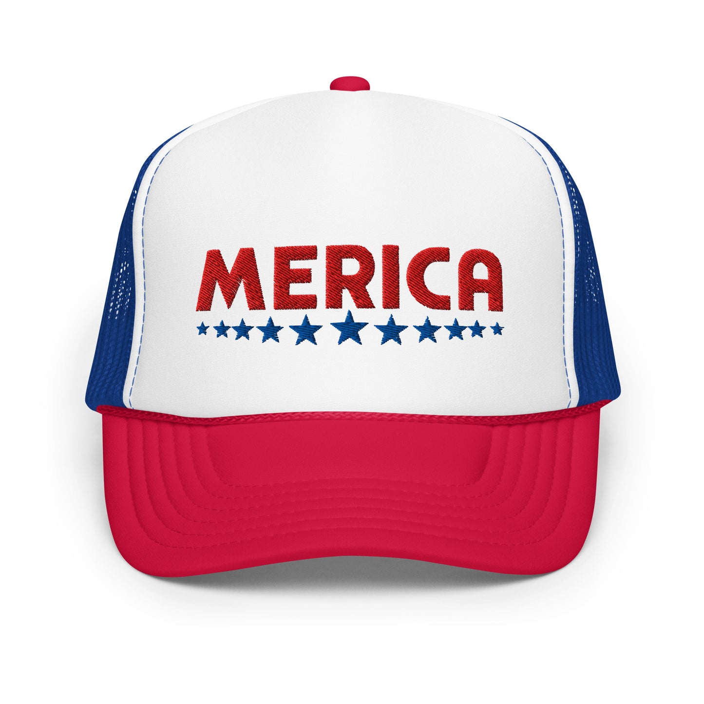 Merica Embroidered Foam trucker hat