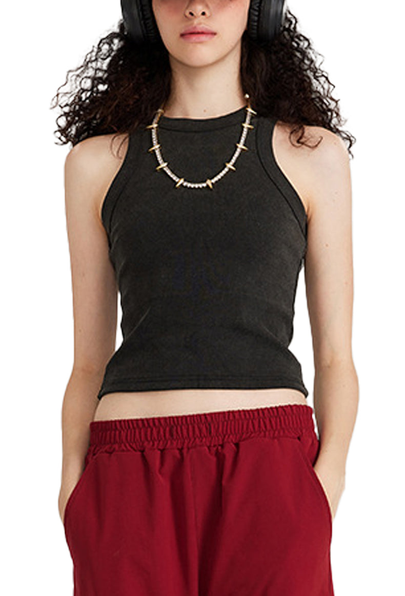 Bunny Anarchy Snow Washed Tank Top