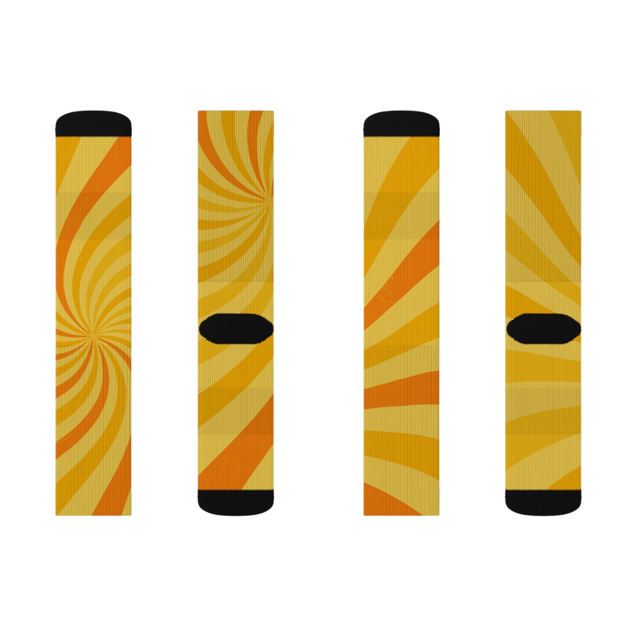 Signal: Burst - Fun and Vibrant Sublimation Socks, Unique Design, Great Gift Idea, Colorful Footwear,